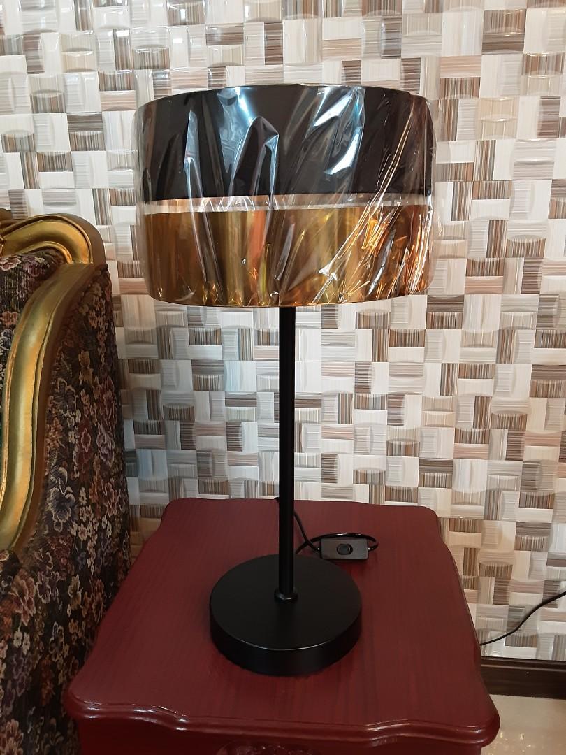 Elegant Lamp Shade (Category: Lighting) located in Cavite. Submitted by declutteringsalebyjen.ph (Listing ID 1186630169, Image 3). Description: Elegant Lamp Shade 1 pc AVAILABLE‼️ Brand New Material: Iron steel Color: Matte Black & Gold Sizes already posted, see attached last photo. Please allow slightly measuring deviation due to manual measurement. This lamp shade is great for adding a decorative touch on your side table. The price I posted for