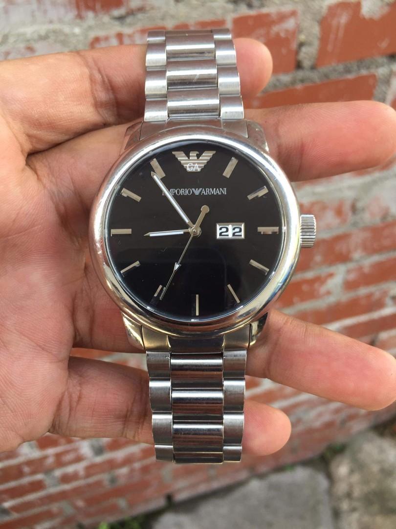 Armani big new arrivals face watch