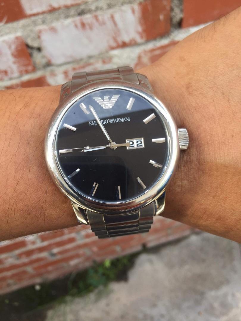 EMPORIO ARMANI Big face Men s Fashion Watches Accessories