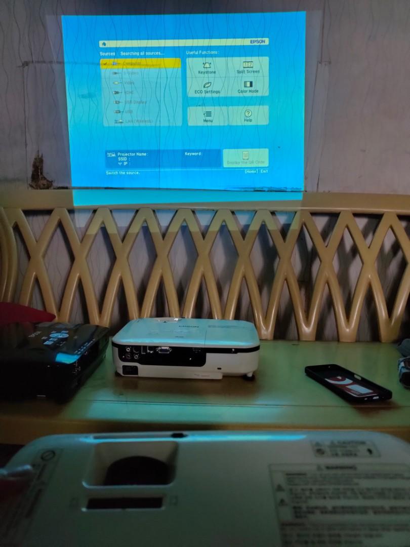 EPSON PROJECTOR, TV & Home Appliances, TV & Entertainment, Projectors
