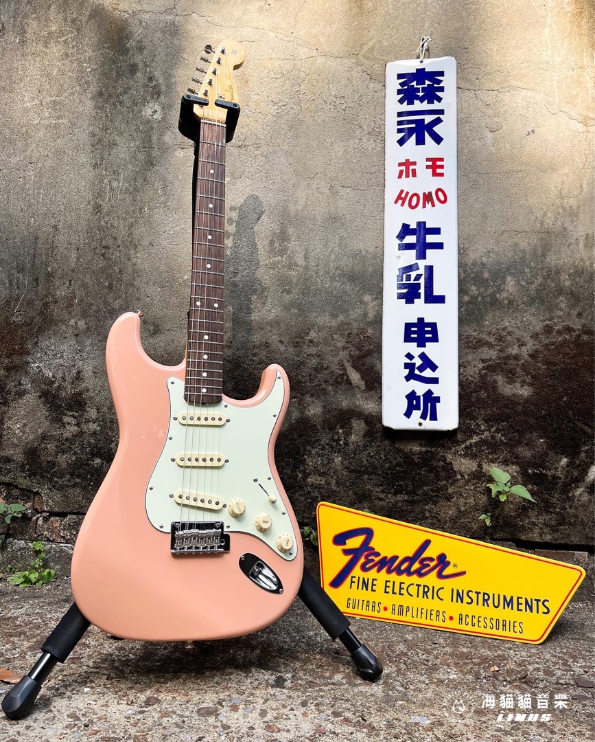 稀有色！》Fender Made in Japan Hybrid 60S Stratocaster Flamingo