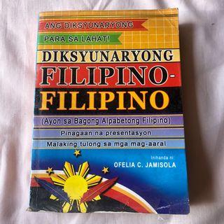 Filipino-Filipino Dictionary