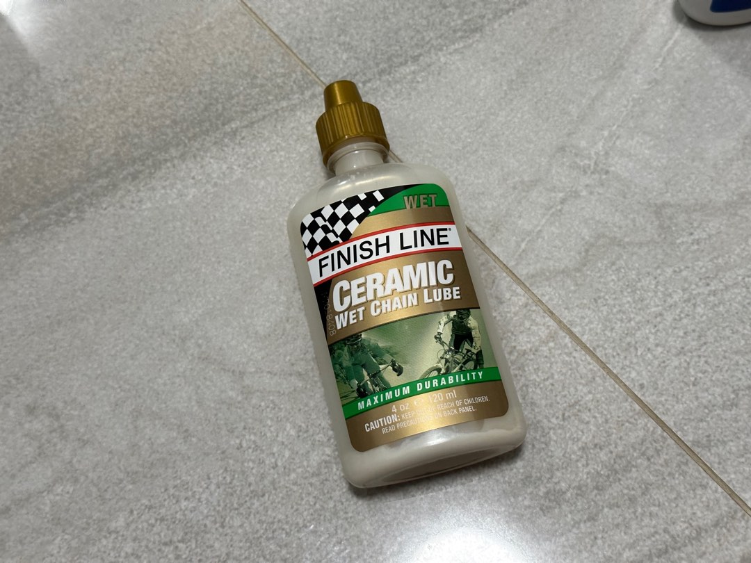 FINISH LINE - Ceramic Wet Chain Lube 120ml 最も信頼できる