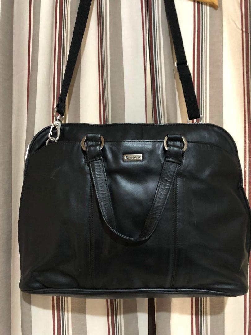Foray leather laptop bag cheap