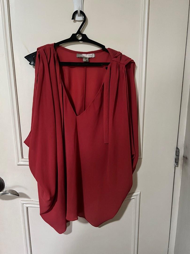 Coral blouse forever 21 Clearance