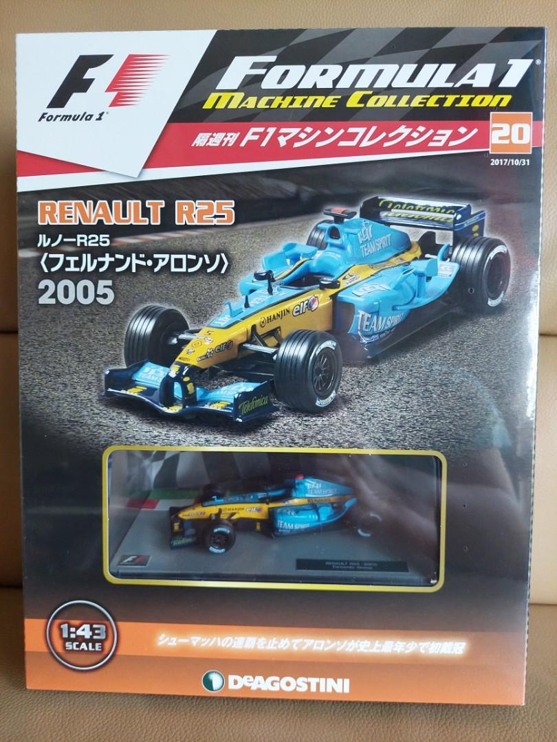 Formula 1 Machine Collection - Renault R25 1:43 scale (日本版
