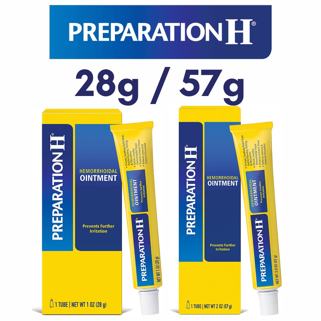 (Free Delivery) Preparation H Hemorrhoid Symptom Treatment Ointment ...