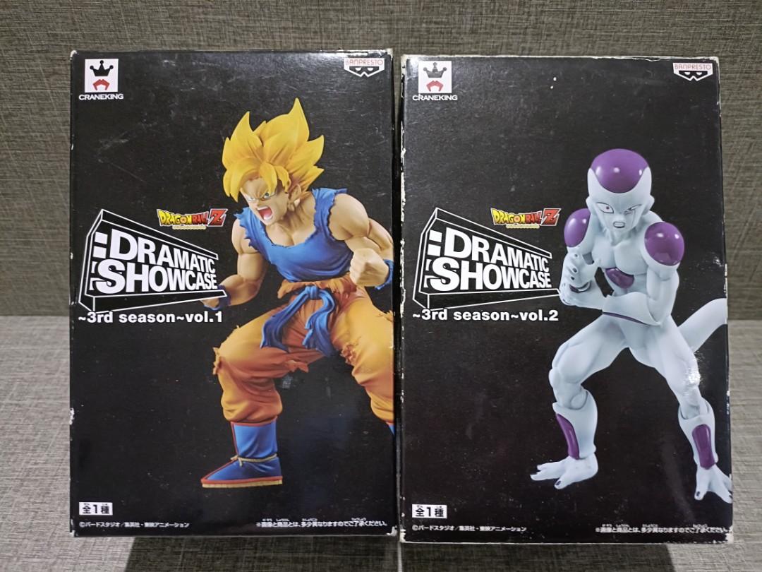 2pcs/set Orginal Bandai Dragon Ball Z Dramatic Showcase Freeza