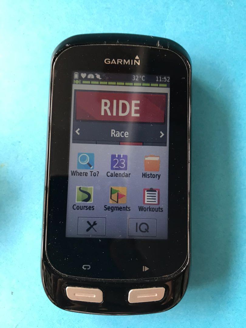 Garmin edge 1000 (英文）連踏頻，速度sensor, 運動產品, 單車及配件