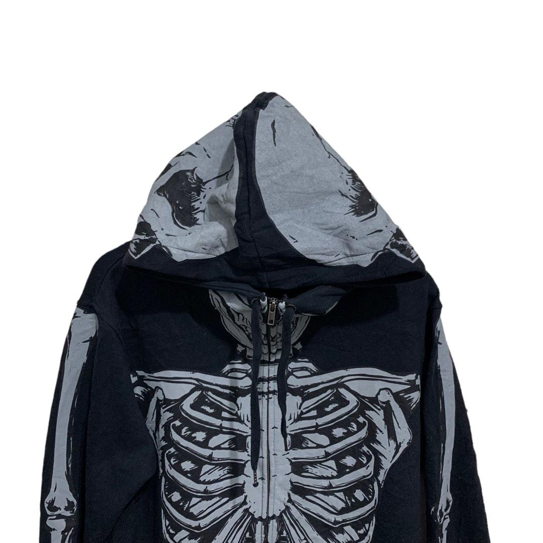 トップス glad news full zip skull hoodie archive glad news full zip skull hoodie archive