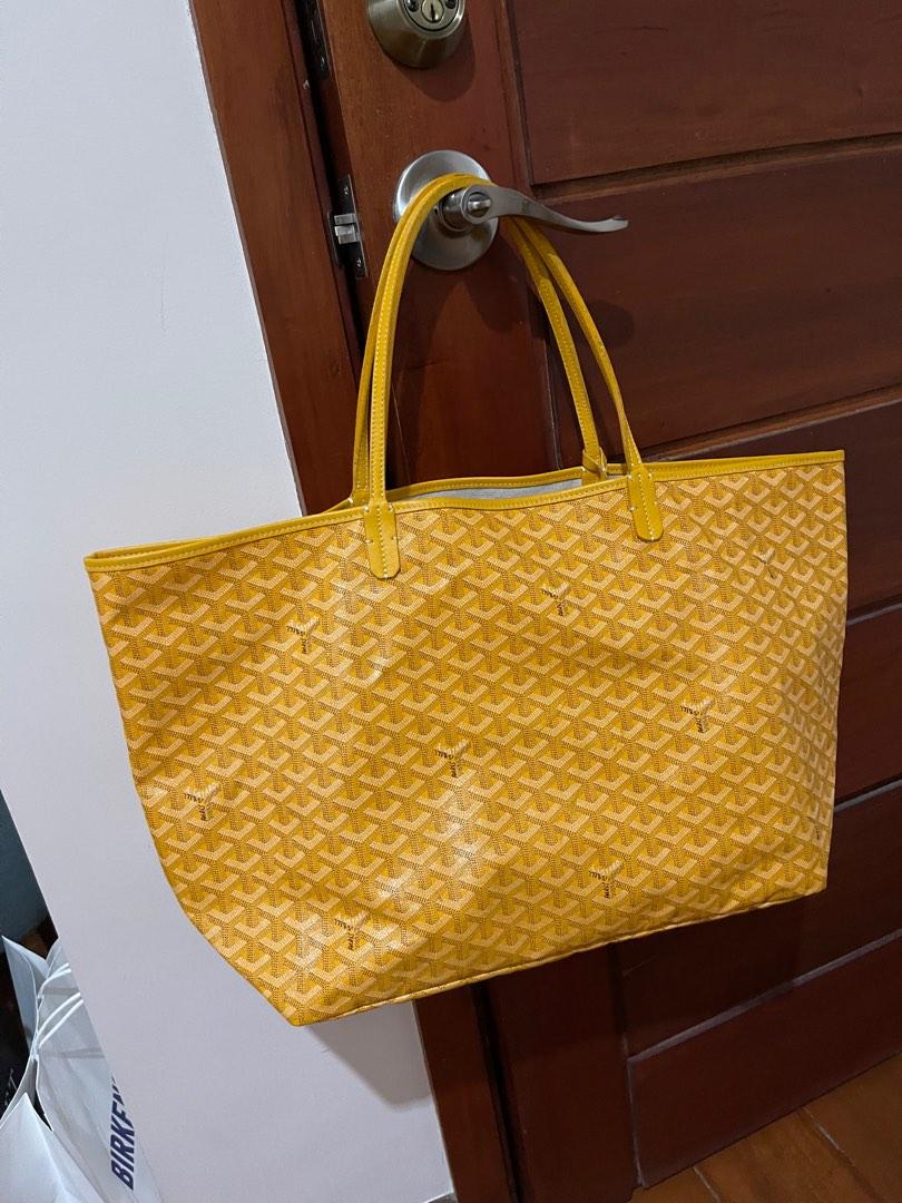 Goyard Saint Louis Saint Louis GM Bag 2022 Ss, Yellow