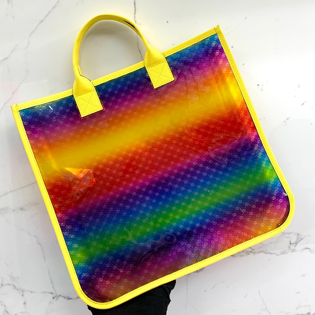 Gucci rainbow 2025 tote