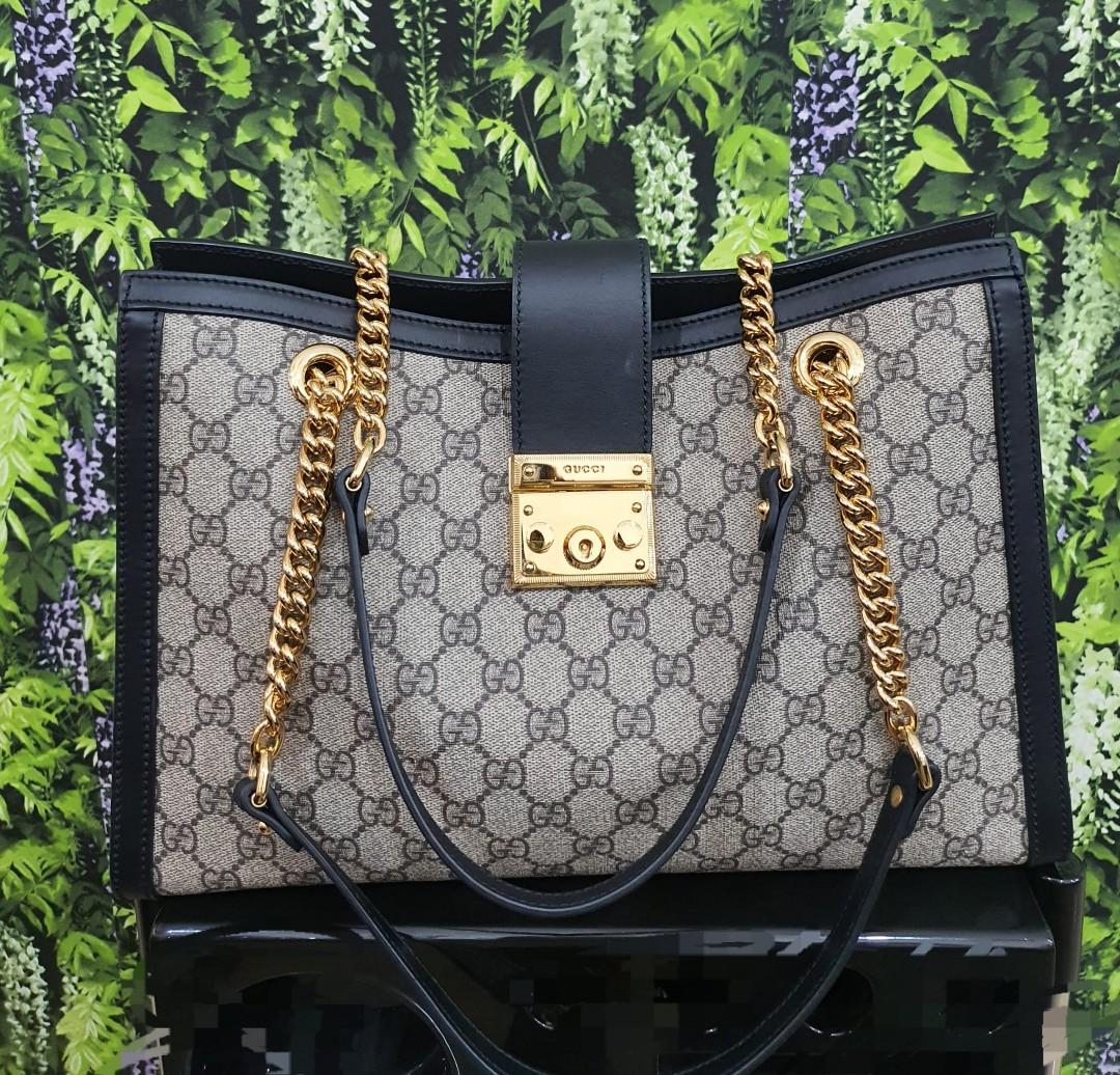 Gucci padlock medium best sale gg shoulder bag review