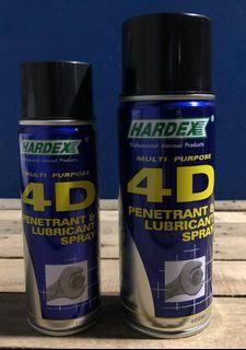 HARDEX 4D PENETRANT & LUBRICANT SPRAY