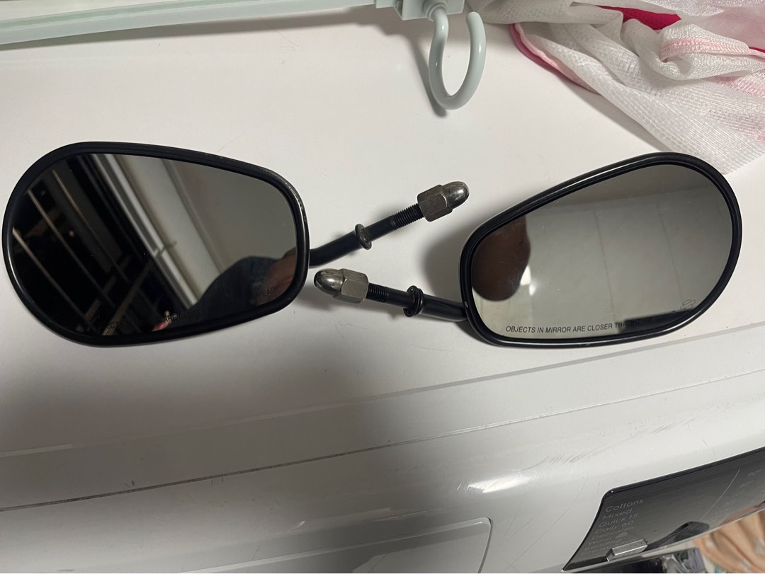 Harley Davidson Mirror, Motorcycles, Motorcycle Accessories on Carousell