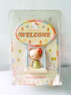 Hello Kitty Wood Messageboard/ Door Signage