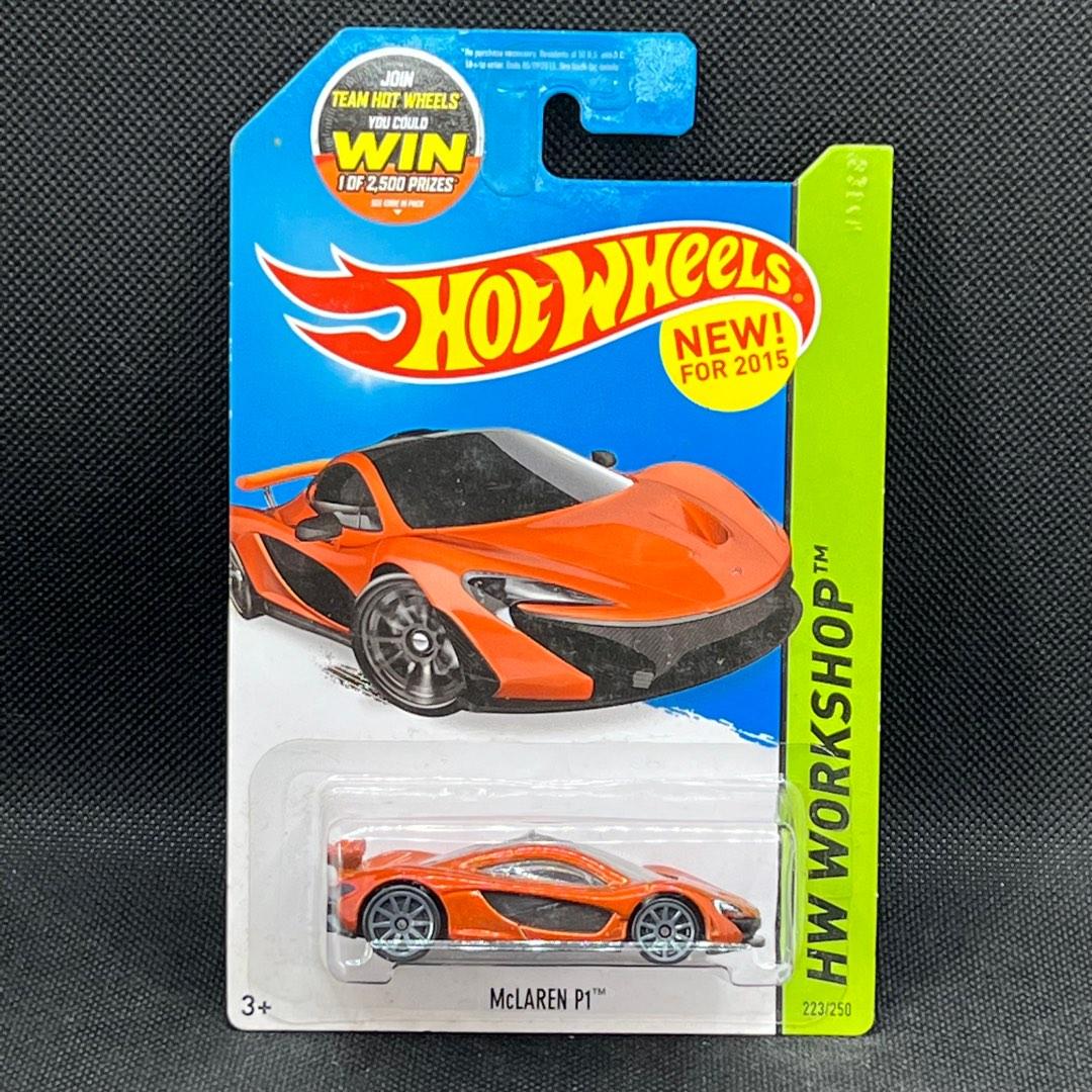 Hot wheels cheap mclaren p1 orange