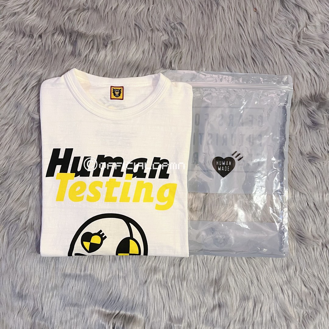 Human Made X Asap Rocky Human Testing T-Shirt White for Men