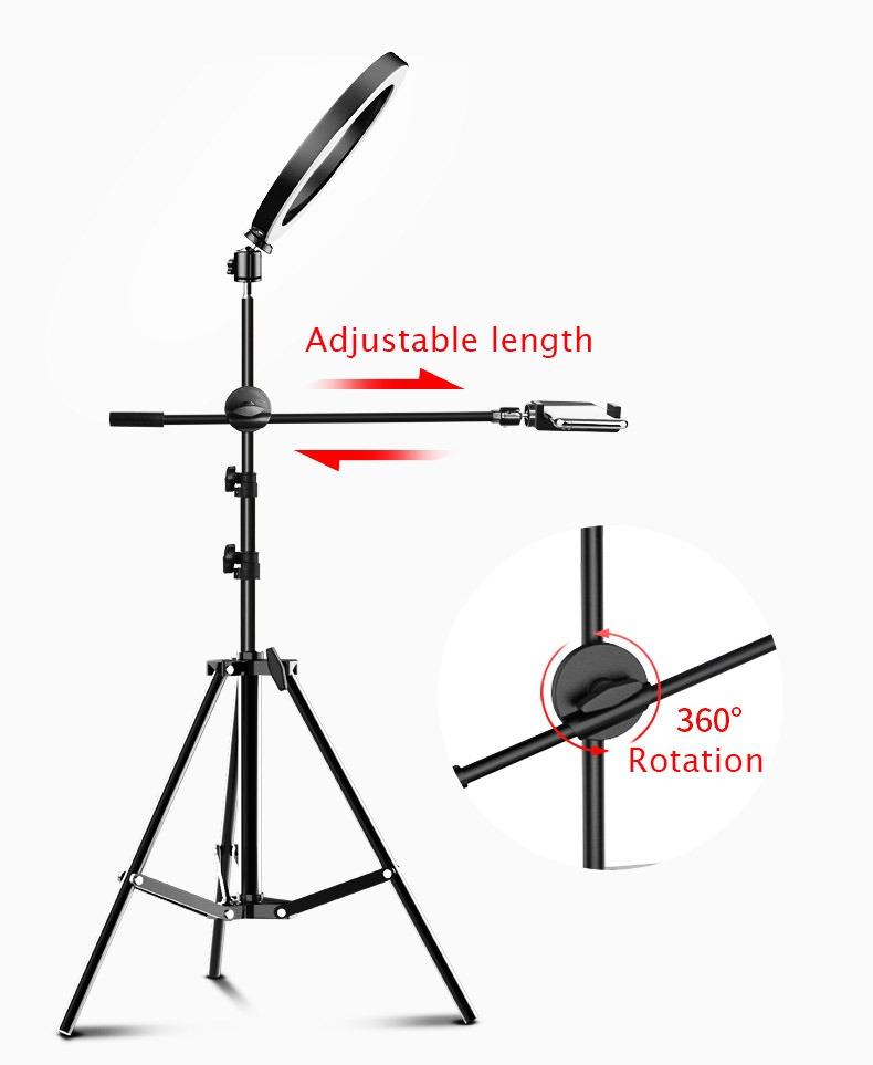 [iDS] Photography Lighting Tripod Stand Livestream Stand Overhead Food ...