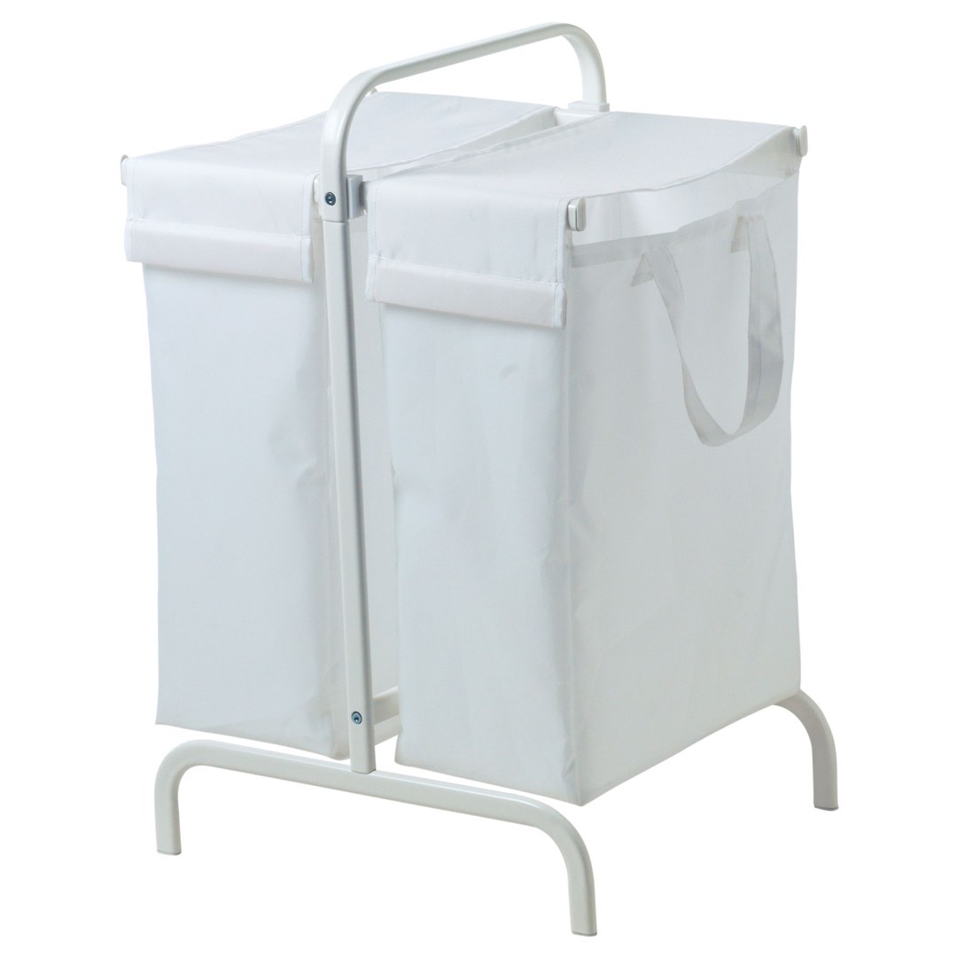 Double laundry deals bag