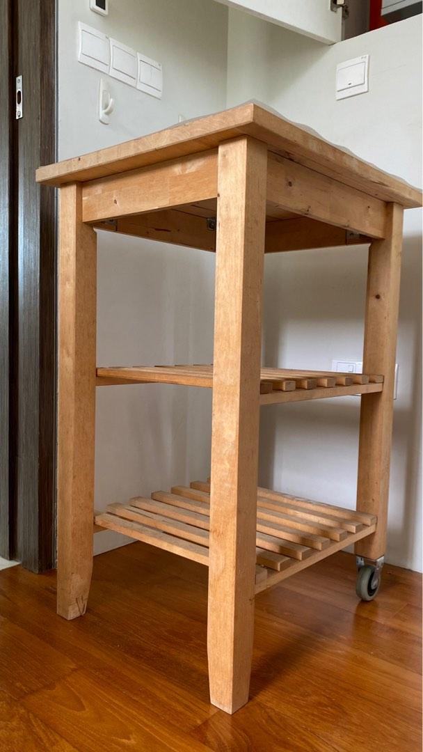 IKEA kitchen trolley Bekvam Preassembled, Furniture & Home Living