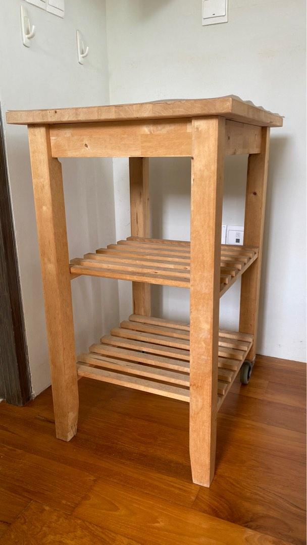 IKEA kitchen trolley Bekvam Preassembled, Furniture & Home Living