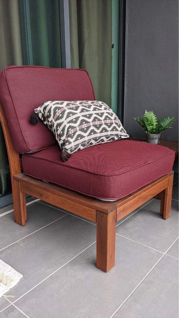 Ikea Outdoor/Balcony Lounge Applaro set, Furniture & Home Living