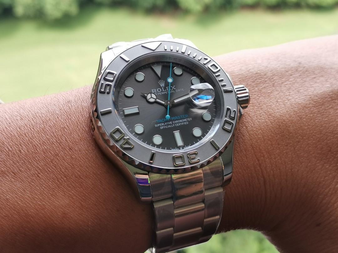Rolex yacht master 1 discount platinum