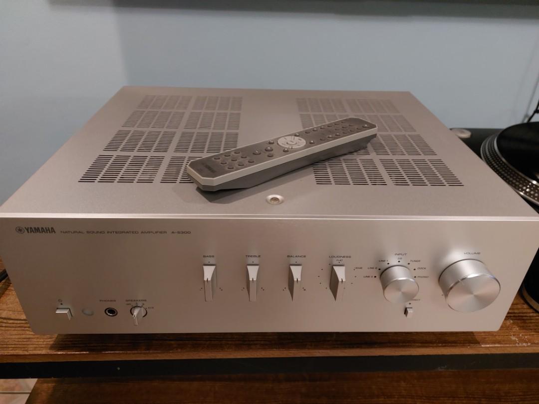 Integrated Amplifier Yamaha A-S300, Audio, Soundbars, Speakers ...