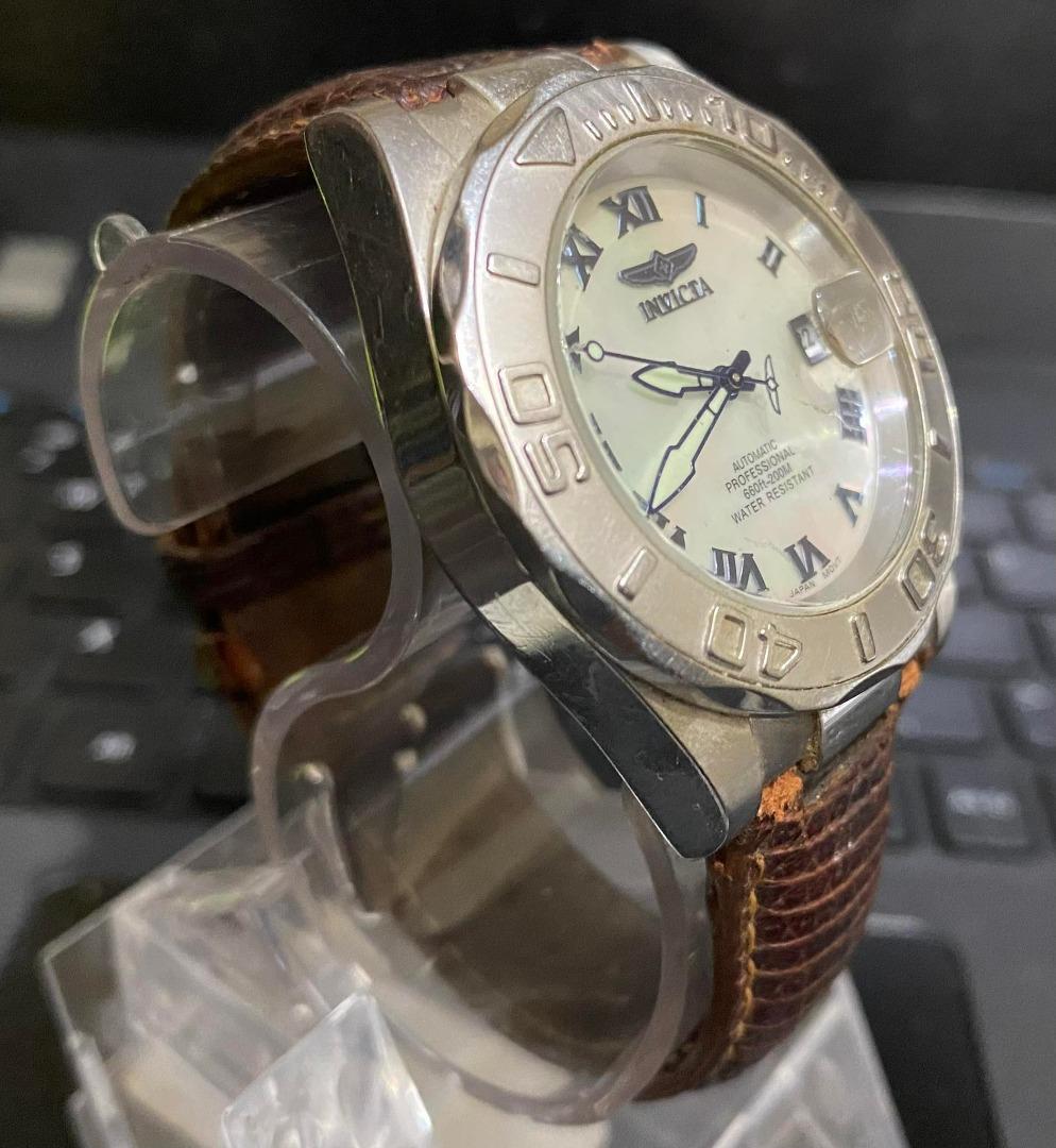 INVICTA 9210 Pro Diver MOP Automatic 40mm. Silver Dial Stainless Steel Men s Watch