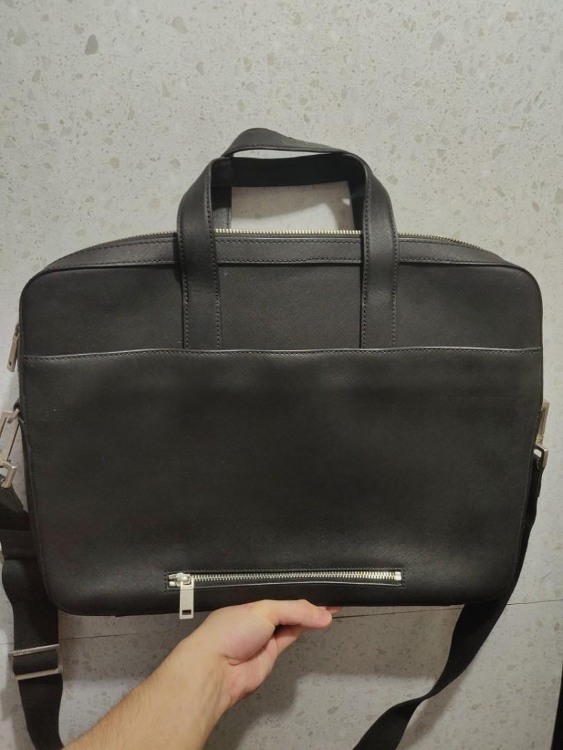Jack Spade Barrow Leather Slim Briefcase Jack Spade