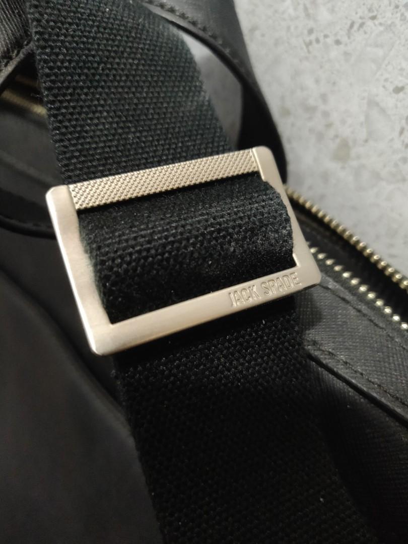 Jack spade barrow store leather slim brief