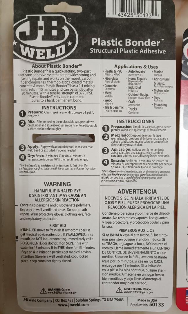 JB weld strongest epoxy in the market. Trade Mark World's strongest