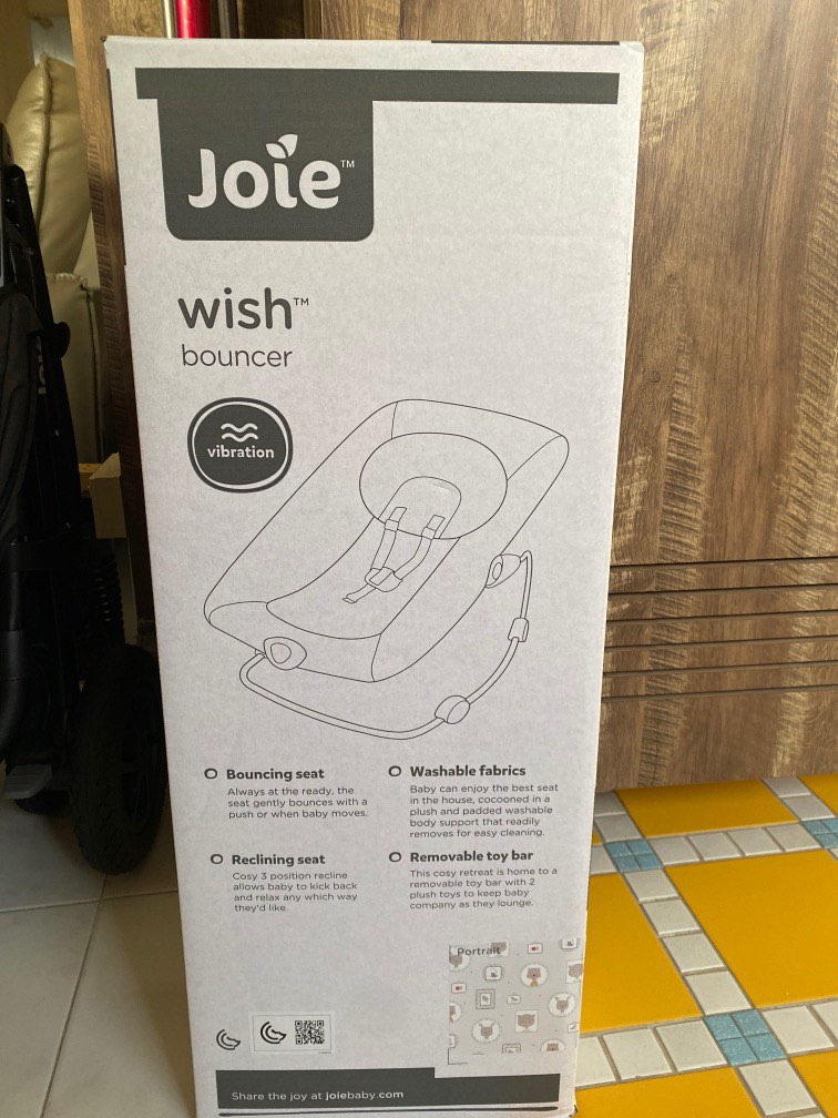 Joie Wish Bouncer, Babies & Kids, Infant Playtime on Carousell