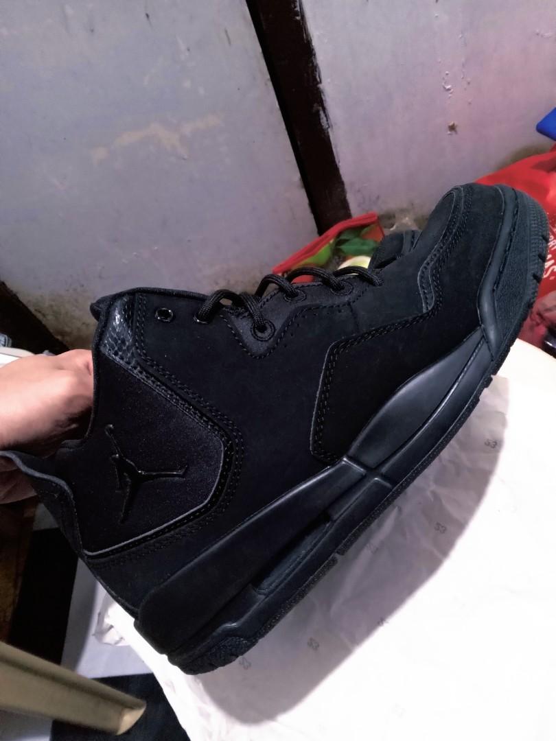 Nike air jordan courtside 23 triple black store