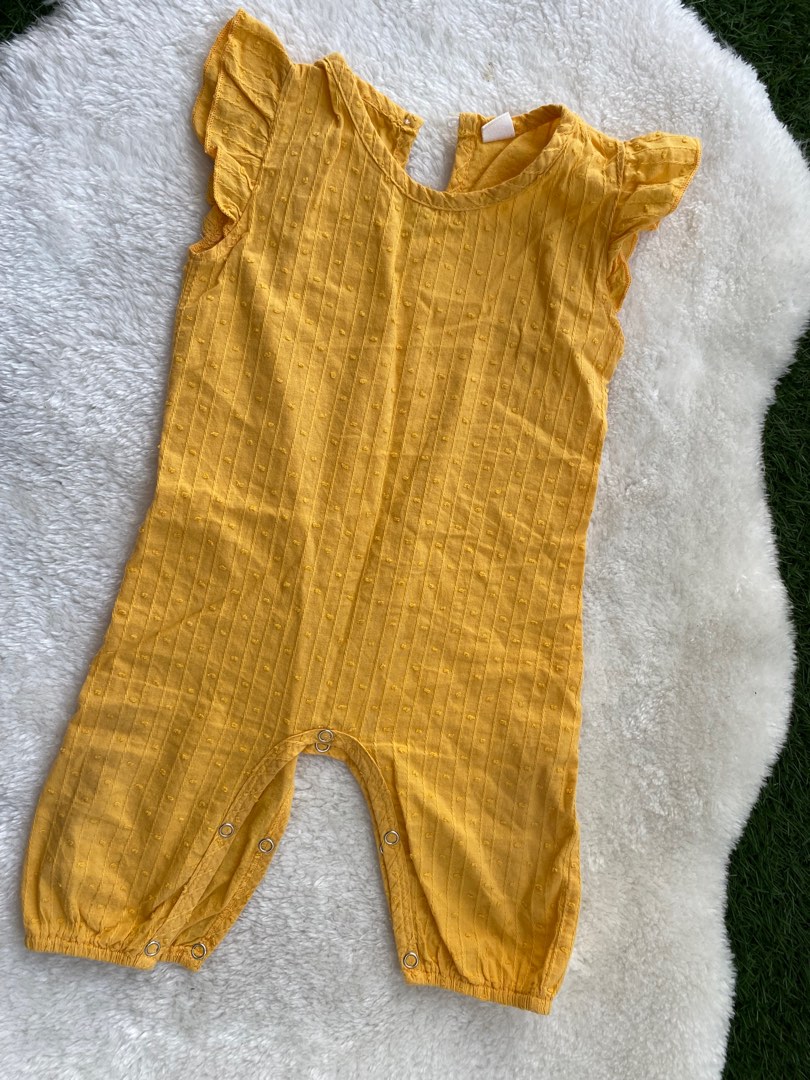 Jumpers baby girl yellow, Babies & Kids, Babies & Kids Fashion on Carousell