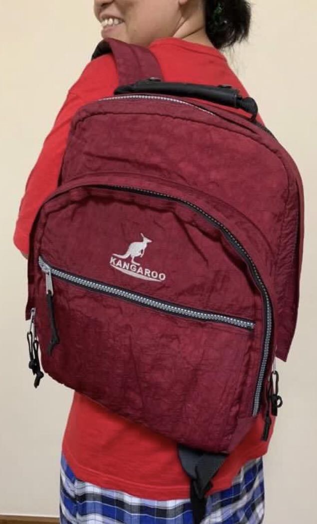 Kangaroo Laptop Backpack, Women's Fashion, Bags & Wallets, Backpacks on
