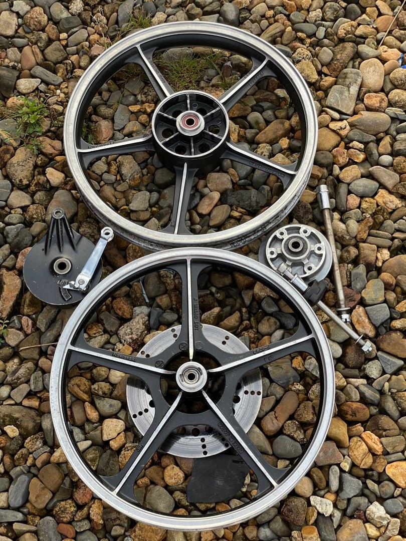 KAWASAKI RIM KH100 FULL ORIGINAL, Motorbikes on Carousell