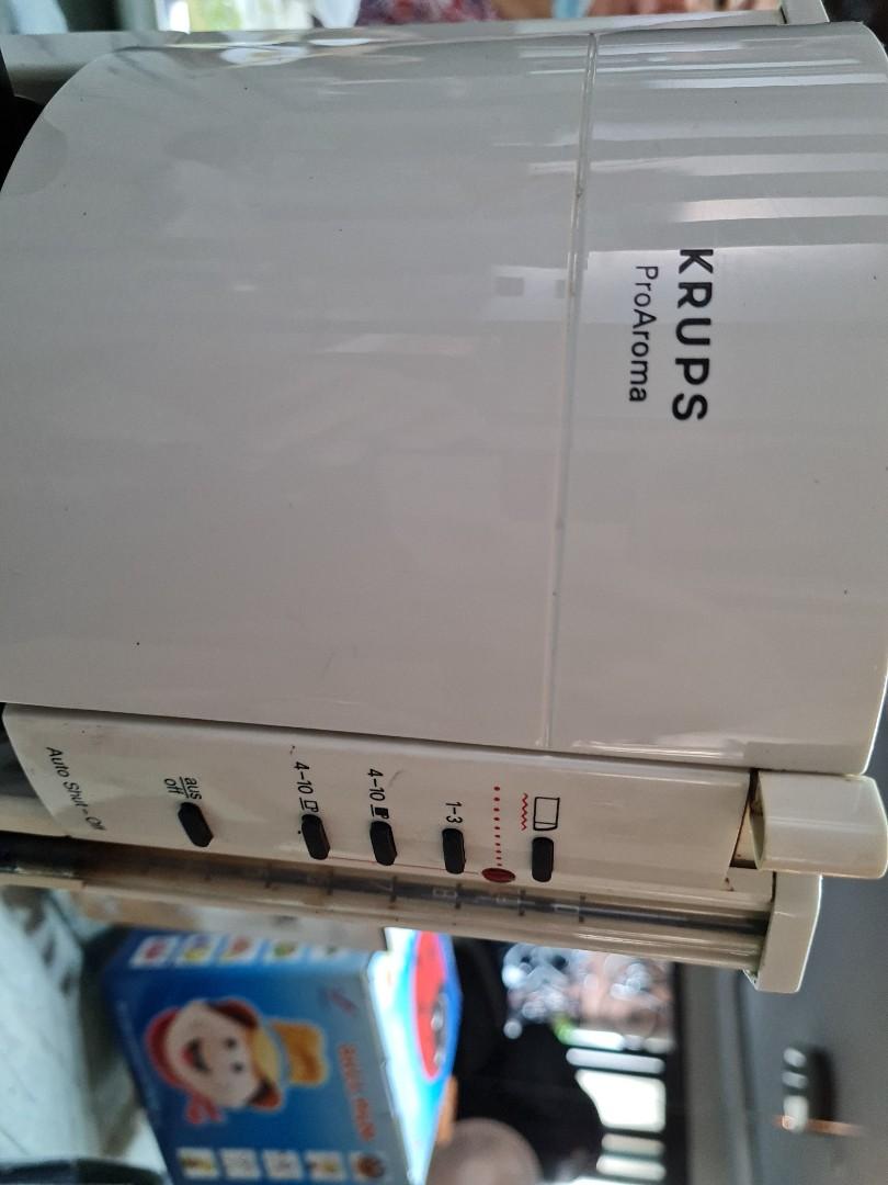 Krups Coffee Maker (Category: Coffee Machines & Makers) located in San Juan City. Submitted by treasur_hunter (Listing ID 1186503880, Image 3). Description: .