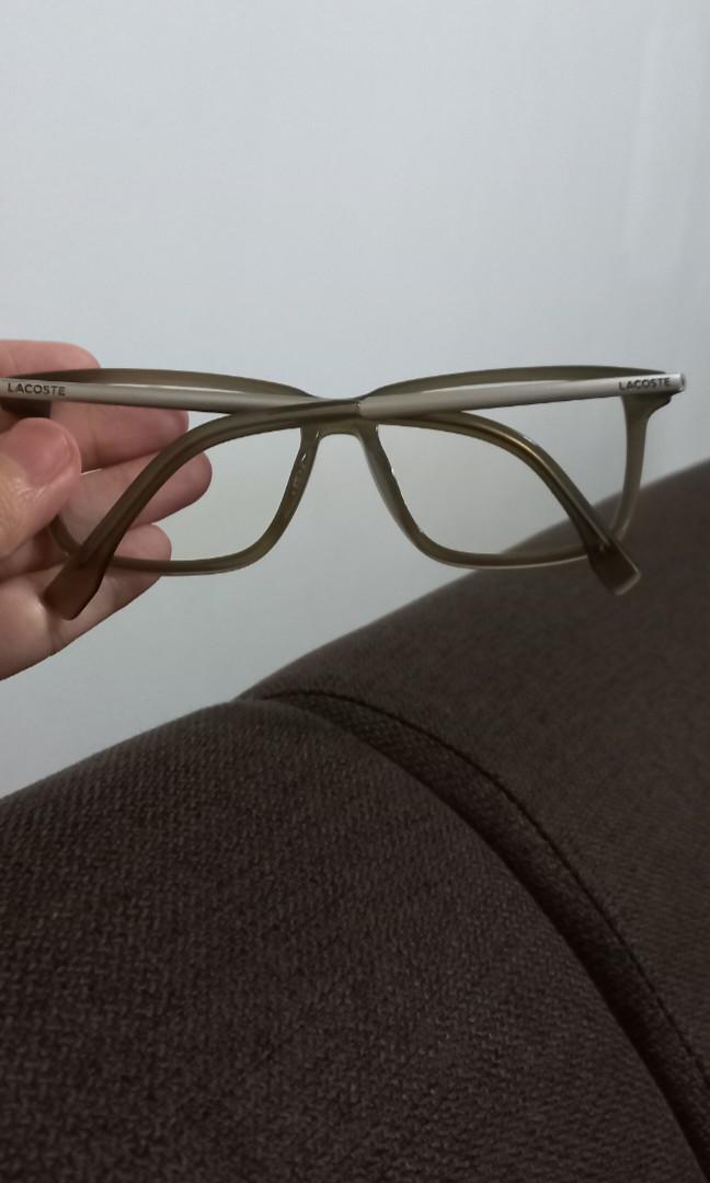 Lacoste Reading glasses replaceable lens (Category: Sunglasses & Eyewear) located in Marikina City. Submitted by MEASP (Listing ID 1186576640, Image 2). Description: .