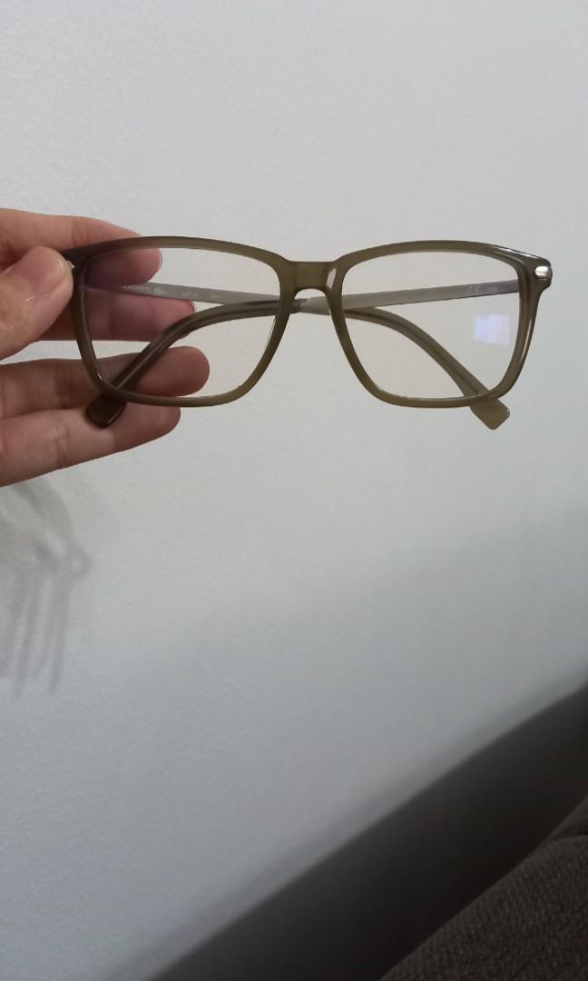 Lacoste Reading glasses replaceable lens (Category: Sunglasses & Eyewear) located in Marikina City. Submitted by MEASP (Listing ID 1186576640, Image 1). Description: .