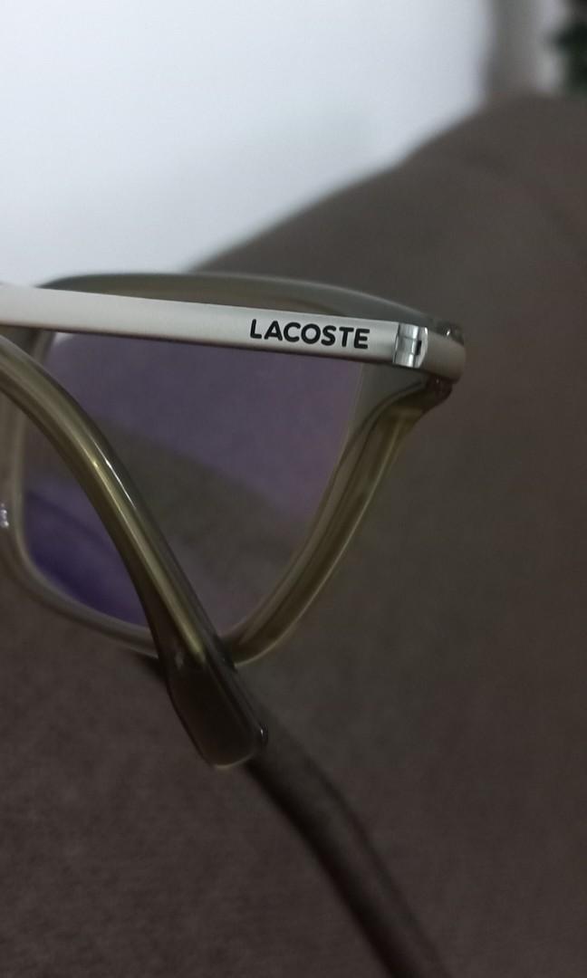 Lacoste Reading glasses replaceable lens (Category: Sunglasses & Eyewear) located in Marikina City. Submitted by MEASP (Listing ID 1186576640, Image 3). Description: .