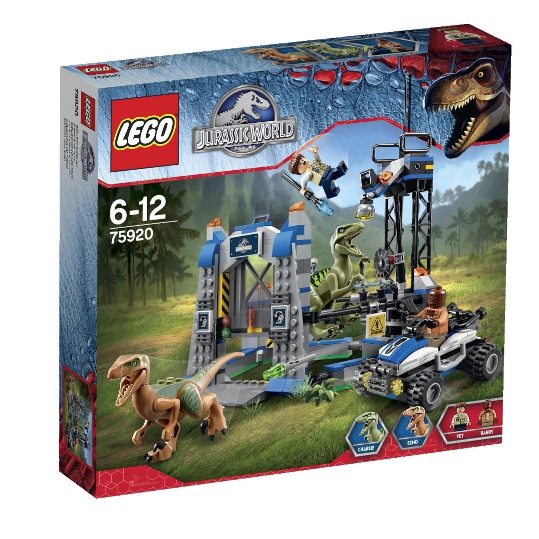 Lego 75920 Jurassic World Raptor Escape new