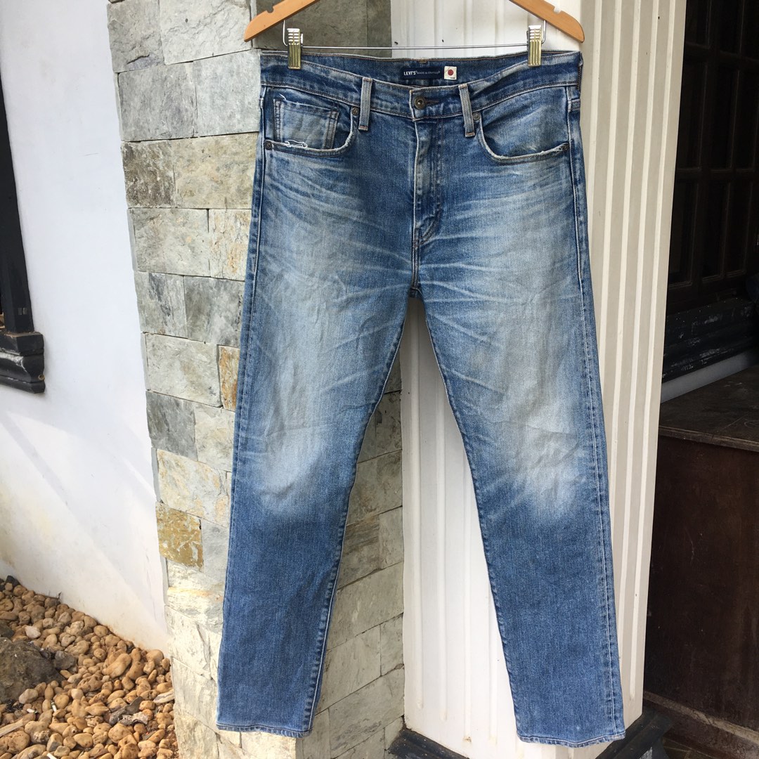 Levis 502 raw denim store