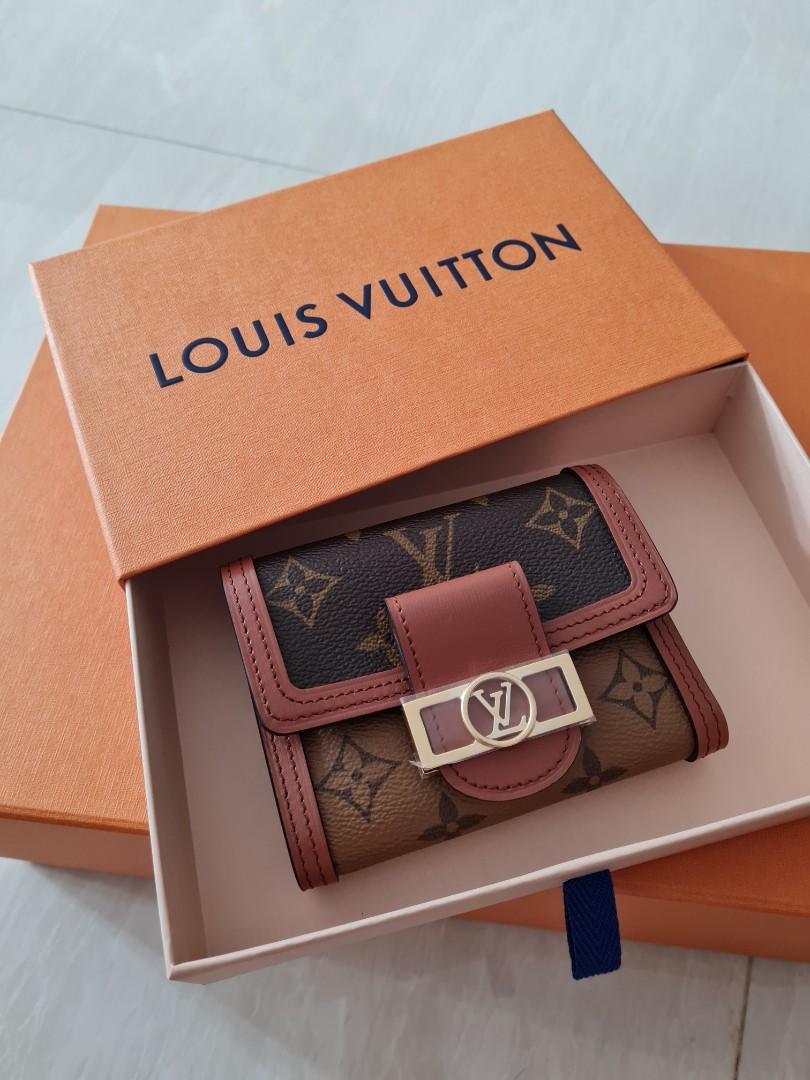 Louis Vuitton Dauphine Compact Wallet, Luxury, Bags & Wallets on