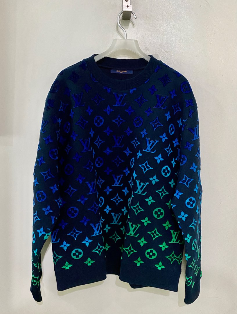 Louis Vuitton, Sweaters, Louis Vuitton Gradient Monogram Sweatshirt