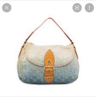Louis Vuitton vintage Lv denim pleaty bag, Luxury, Bags & Wallets on  Carousell