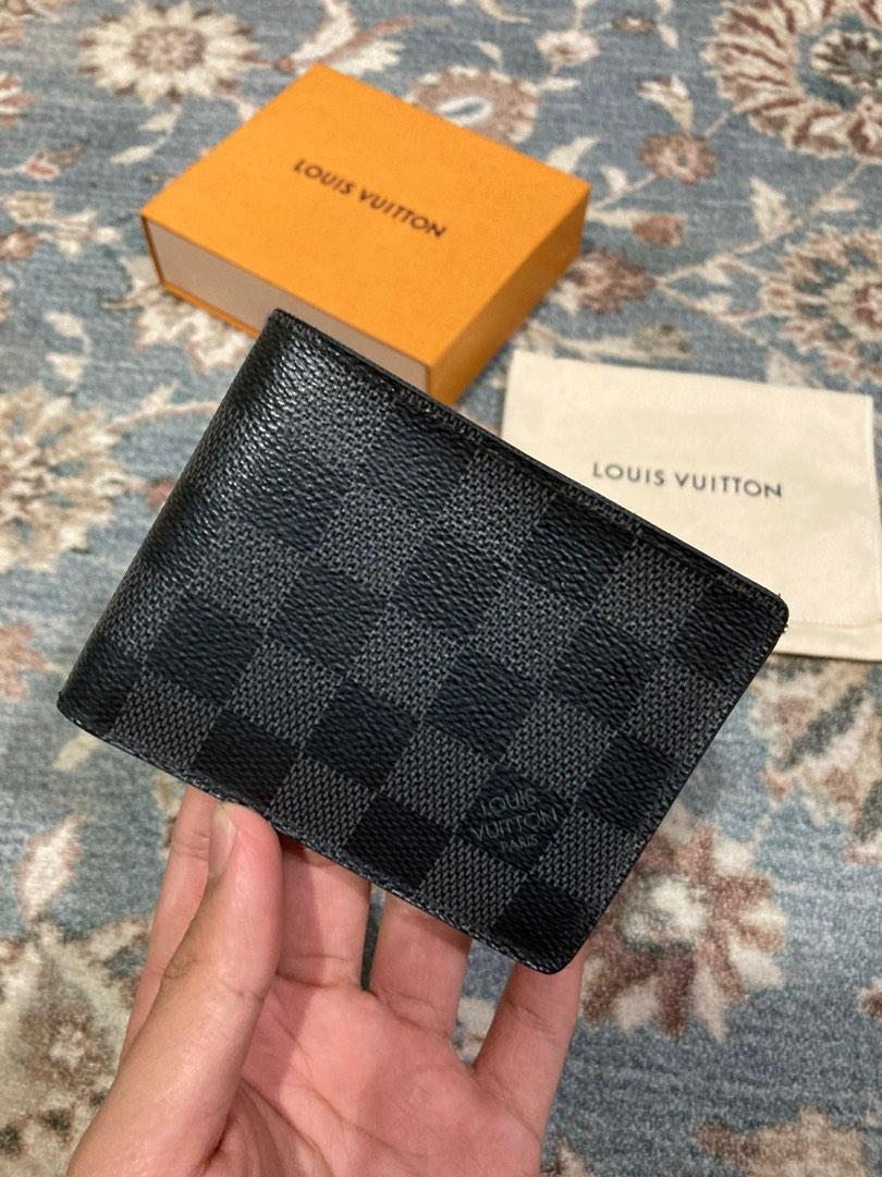 Multiple Wallet Damier Infini Leather  Wallets and Small Leather Goods  LOUIS  VUITTON