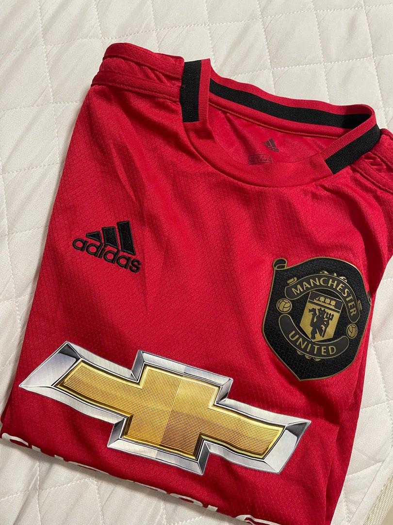 MAN U HOME KIT authentic, Men's Fashion, Tops & Sets, Tshirts & Polo