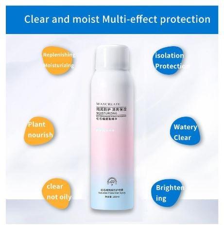 MAYCREATE Moisturizing Whitening Sunscreen Isolation Protection Spray ...